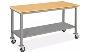 Table - 6' ROLLING Adjustable Table -  (72"L x ... rental San Antonio, TX