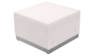 White Modern Modular - Bench Square Serpentine rental in San Antonio, TX
