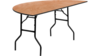 Table - 48" Half Round x 30"H rental in San Antonio, TX