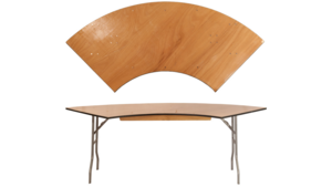 Table - Serpentine (4 Sectors = 1 circle) x 30"H rental San Antonio, TX