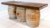 Table - 8ft Triple Wine Barrel Table - (3 Barre... rental in San Antonio, TX