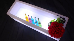 LED Ice Bin/Table rental San Antonio, TX
