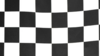 Lamour Checkered - Black & White 3 Inch Square ... rental in San Antonio, TX