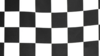 Lamour Checkered - Black & White 3 Inch Square ... rental in San Antonio, TX