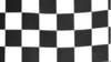 Lamour Checkered - Black & White 3 Inch Square ... rental in San Antonio, TX