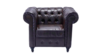 Chesterfield Brown Leather Armchair rental in Austin, TX