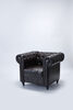 Chesterfield Brown Leather Armchair rental in Austin, TX