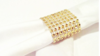 Napkin Wrap - Gold Rhinestone rental in San Antonio, TX