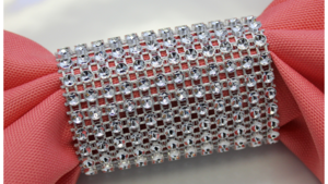 Napkin Wrap - Silver Rhinestone rental San Antonio, TX