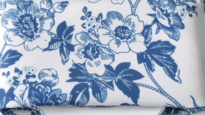 Polyester - Blue Toile - Napkin rental San Antonio, TX