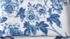 Polyester - Blue Toile - Napkin rental in San Antonio, TX
