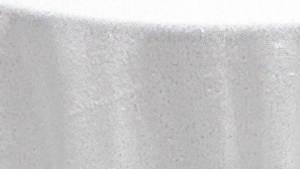 Glitz Sequin - White - 132 Rnd rental San Antonio, TX