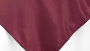 Lamour Matte Satin - Burgundy 628 - 108 Rnd rental San Antonio, TX