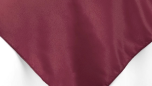 Lamour Matte Satin - Burgundy 628 - 120 Rnd rental San Antonio, TX