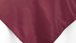 Lamour Matte Satin - Burgundy 628 - 132 Rnd rental San Antonio, TX