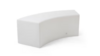 Gemma Led Curved Bench rental in Austin, TX