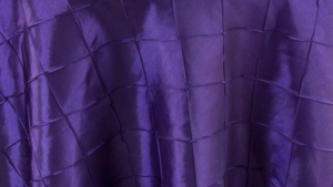 Pintuck - Regency Purple - 96 Rnd rental San Antonio, TX