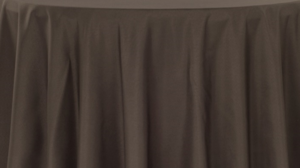 Polyester - Chocolate Brown - 132 Rnd rental San Antonio, TX