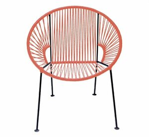 Coral PVC Cord Chair rental Austin, TX