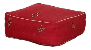 Red Floor Cushion rental Austin, TX