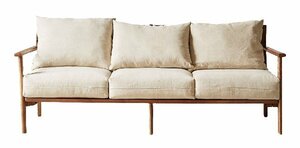 Relaxed Mid-Century Modern Sofa rental Austin, TX