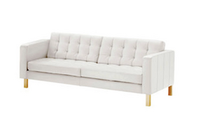 Tweed Sofa rental Austin, TX