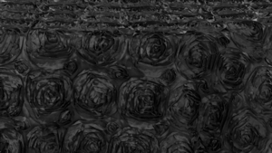 Rosette - Black - 13 x 120 (Runner) rental San Antonio, TX