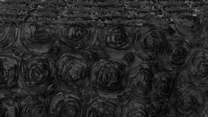 Rosette - Black - 18 x 120 (Runner) rental San Antonio, TX
