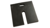 Rubber Baseplate Weight 30LB - Black with Handle rental in San Antonio, TX