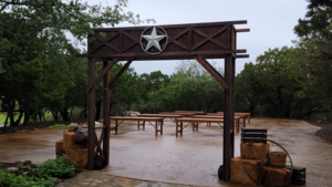 Rustic Arch - with Texas Star - 10' W x 13ft T rental San Antonio, TX