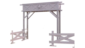 Rustic Arch - White - Includes 2 Pieces of Spli... rental San Antonio, TX