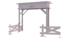 Rustic Arch - White - Includes 2 Pieces of Spli... rental in San Antonio, TX