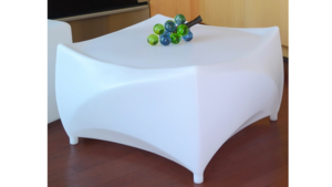 LED Square Coffee Table rental San Antonio, TX