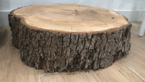 Rustic ROUND - Wood Cake Stand rental in San Antonio, TX