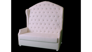 Tufted - Sweet Heart Rounded Loveseat w/Crystal... rental San Antonio, TX