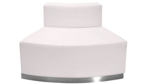 White Modern Modular - Convex Serpentine rental San Antonio, TX