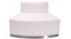 White Modern Modular - Convex Serpentine rental in San Antonio, TX