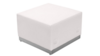 White Chrome - Ottoman rental in San Antonio, TX