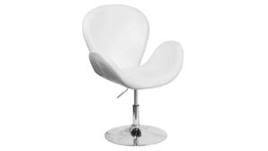Stage Chair - White Contemporary Nesting Chair rental San Antonio, TX