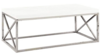 Modern Coffee Table - White Gloss w/ Chrome rental in San Antonio, TX
