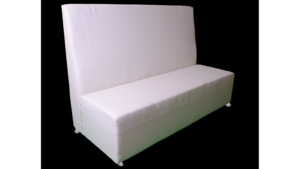 Modern Smooth - High Back Loveseat rental San Antonio, TX