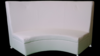 Modern Smooth - Curved Corner Sofa rental in San Antonio, TX