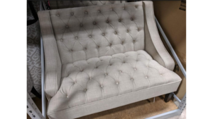 Vintage - Natural Linen Loveseat #2 rental San Antonio, TX