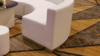 Serpentine Smooth - Small Curved Sofa w/ chrome... rental in San Antonio, TX