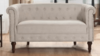 Vintage - Natural Linen Loveseat #4 rental in San Antonio, TX