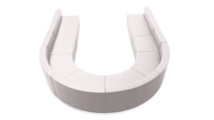 White Modern Modular - Set 16 rental San Antonio, TX