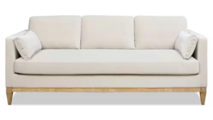 Natural Linen Sofa rental San Antonio, TX