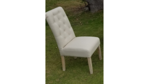 Vintage - Natural Linen Chair #2 rental San Antonio, TX