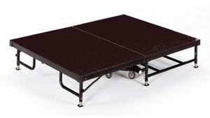 Stage - 4x8 Risers - Black Carpeted - (16" or 2... rental San Antonio, TX