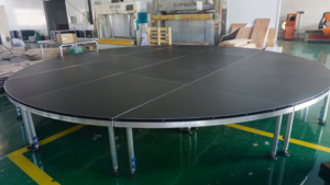 Stage - Round 19ft Stage - 36" height - Black I... rental San Antonio, TX